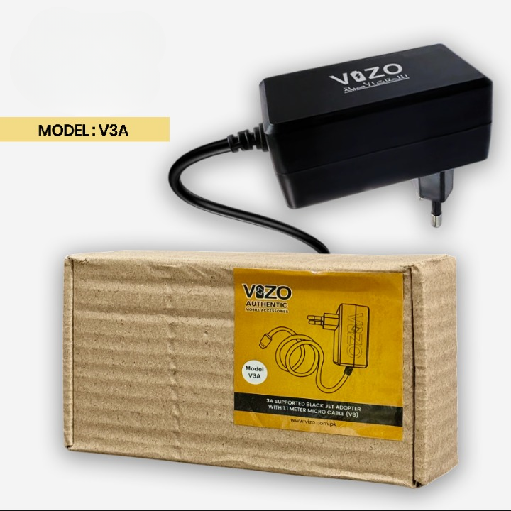 V3A Wall Charger with Built-In Micro USB Cable | Vizo V3A Charger