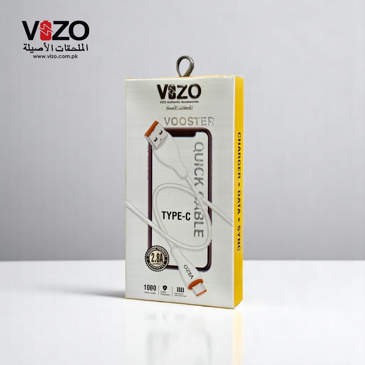 Vooster 65W Type-C Fast Charging Cable | Best Quality Type C Charging