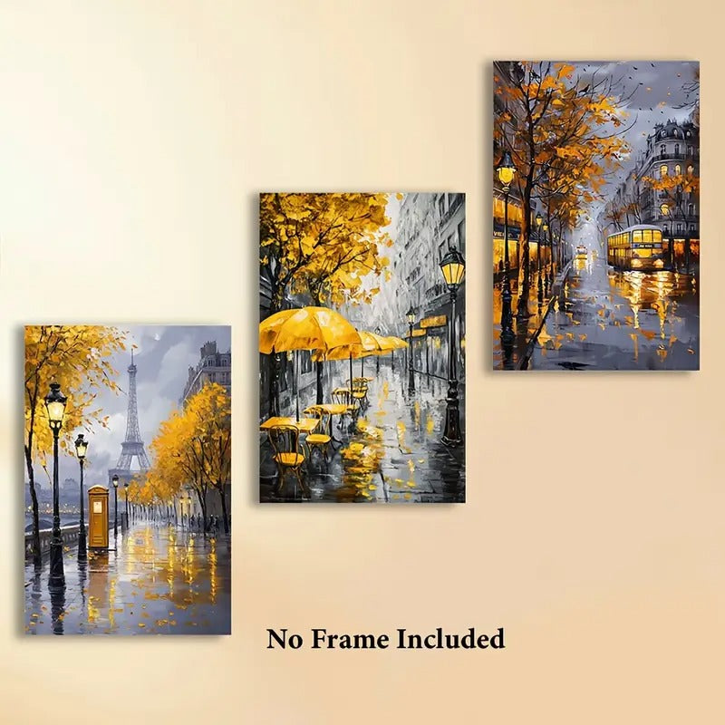3pcs, Frameless, exquisite gifts, background decorations, holiday gifts, posters and prints, home