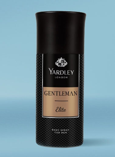 Yardley London Gentleman Elite Deodorant Body Spray for Men 150ml |