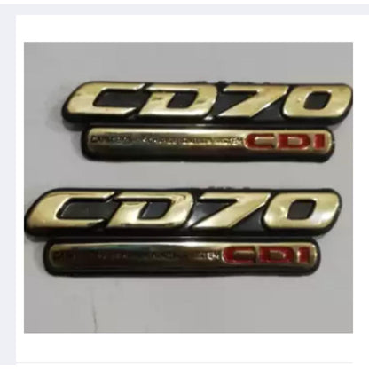 4-Piece Tenki &amp; Tappa Monogram Set for CD70 Universal Honda Style