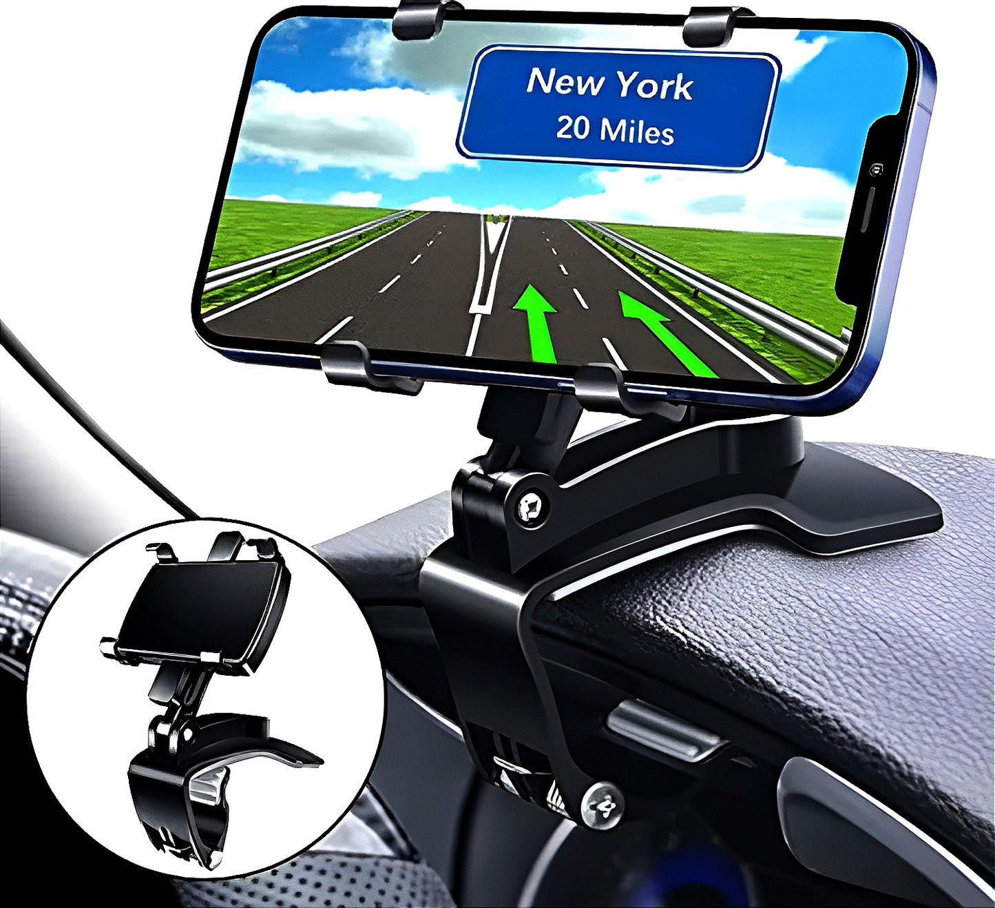 CAR Smart Phone Holder - 360 Free Spin | 360° Mobile Holder