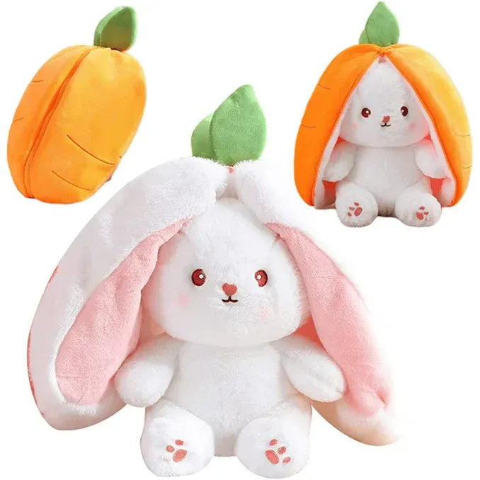 Rabbit New Creative Strawberry Rabbit Plush Soft Doll Hug Pillow | Best