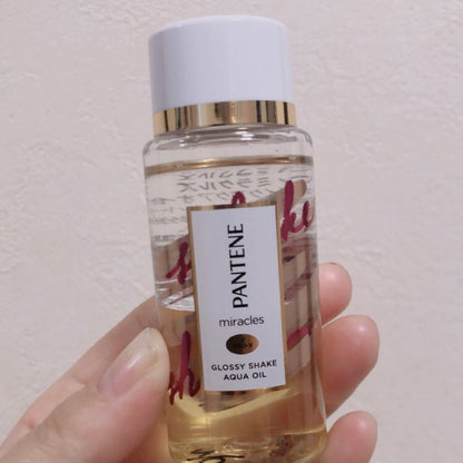 Pantene Original Non-Rinse Treatment, Glossy Shake Aqua Oil Frizz Control &amp;