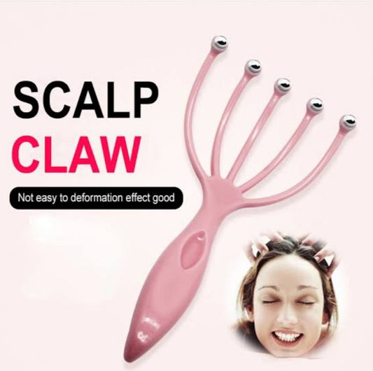Head Massager Comb Exercise balls Roller Scalp Hand Held Scalp Reduce Stress
