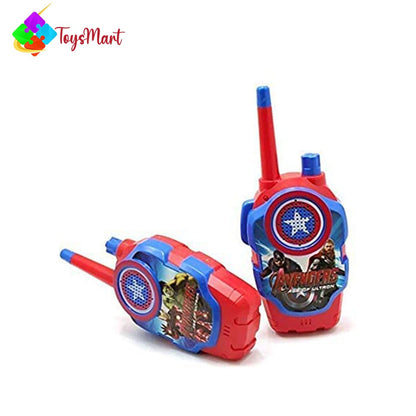 Spiderman Walkie Talkie Toy Set for Kids Fun Two-Way Radio Communication