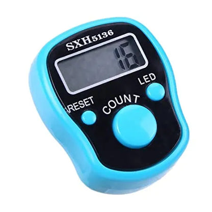 Finger Counter, Digital Tasbeeh, Digital Hand Tally Counter with LED Light (Random