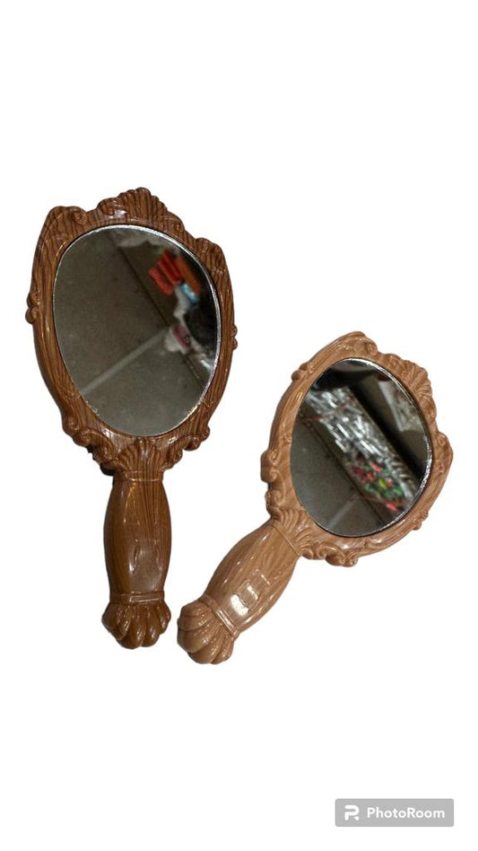 classic handheld makeup mirrors cosmetics sculpture painting decor mirror home decor ..