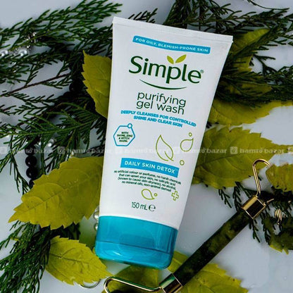Simple Daily Skin Detox Purifying Gel Facial Wash 150ml
