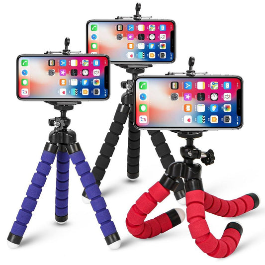 Adjustable Octopus mobile tripod plus holder Mobile Tripod Stand Flexible Tripod Stand