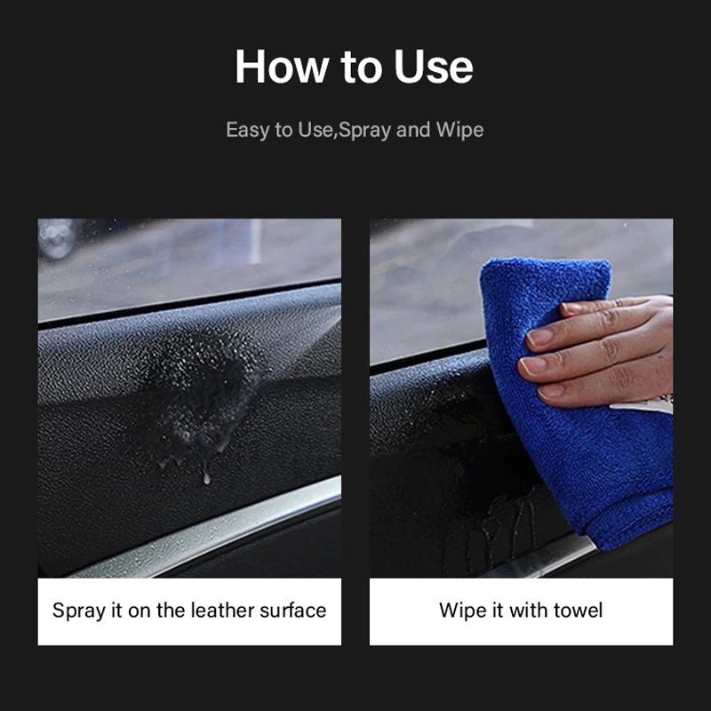 Multipurpose shinner spray Used On Leather/rubber/plastic/wood (100ml box pack)