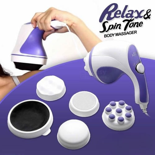 Relax and Spin Tone Body Massager (3in 1)