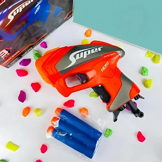 X Warrior Hero Gun Soft Gun Dart Shooting Game Set: The Best