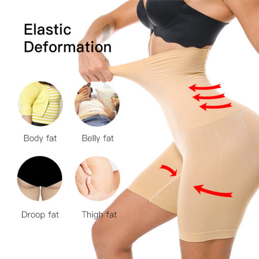 Women's High Waist Heavy-Shapewear | Tummy Control Tucker | Women’s Half Body
