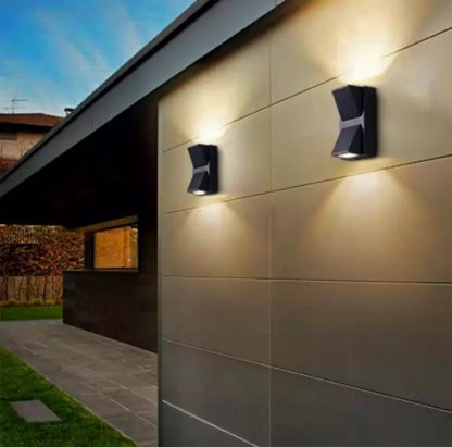 K Shaped Double Led Two Side Waterproof LED Outdoor Light | Wall