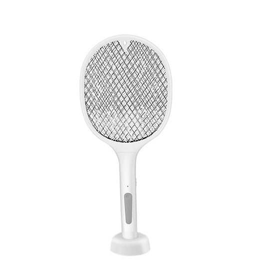 Mosquito Racket Electric Fly Swatter Powerful USB Rechargeable Grid 3-Layer Mesh Home