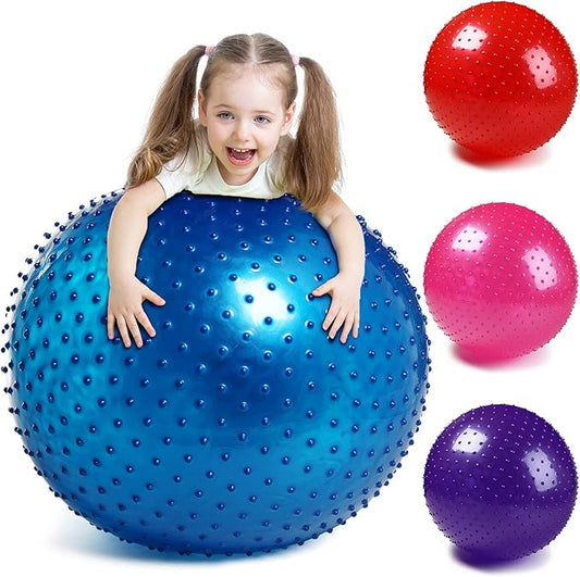 700G Ball, ,55Cm Exercise Ball Large Spikes Tactile Sensory Massage Withrout Pump