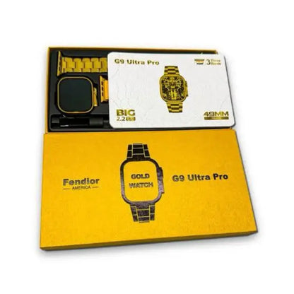 New G9 Ultra Pro Gold Color Edition Series 9 Smart Watch With