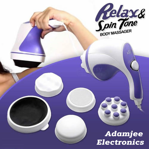 Relax and Spin Tone Body Massager (3in 1)
