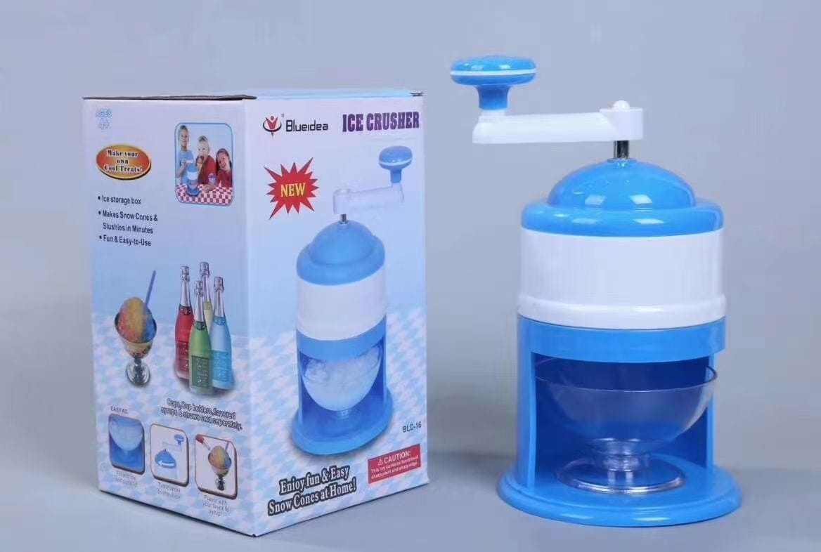 Handle DIY Ice Crusher Manual Multifunction Portable Ice slush Maker home Snow