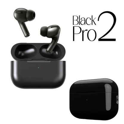 Black Apple Airpods Pro 2 Hengxuan (high Copy With Popup Msg/locate In