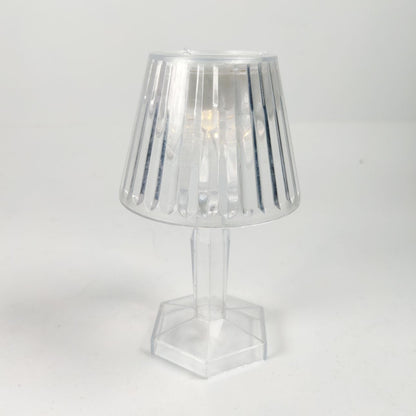 LED Night Light Crystal Diamond Table Lamp (cell operated)
