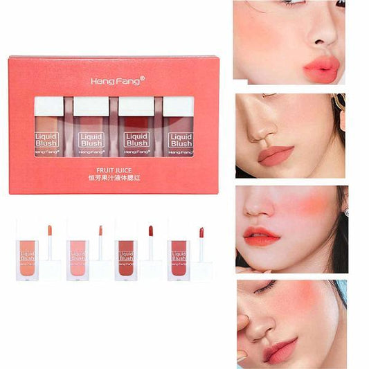 Heng Fang Liquid Blush Multicolor Pack of 4