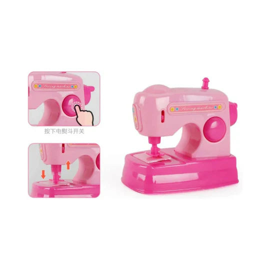 Mini Portable Sewing Machine-pink