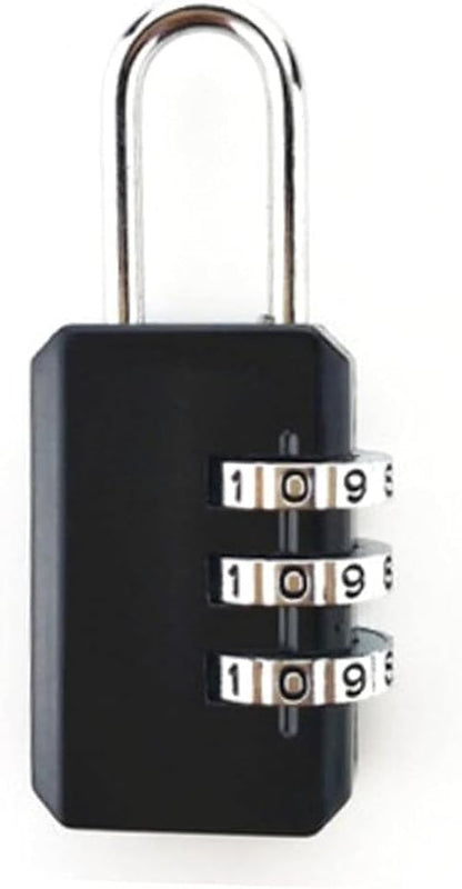 Greatangle-UK 3 Digit Code Combination Padlock For Luggage Combination Number Lock Padlock