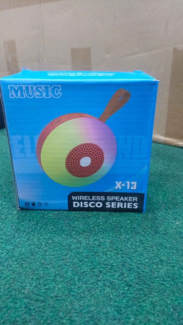 RGB wireless stereo subwoofer mini speakers with FM radio sound activated led