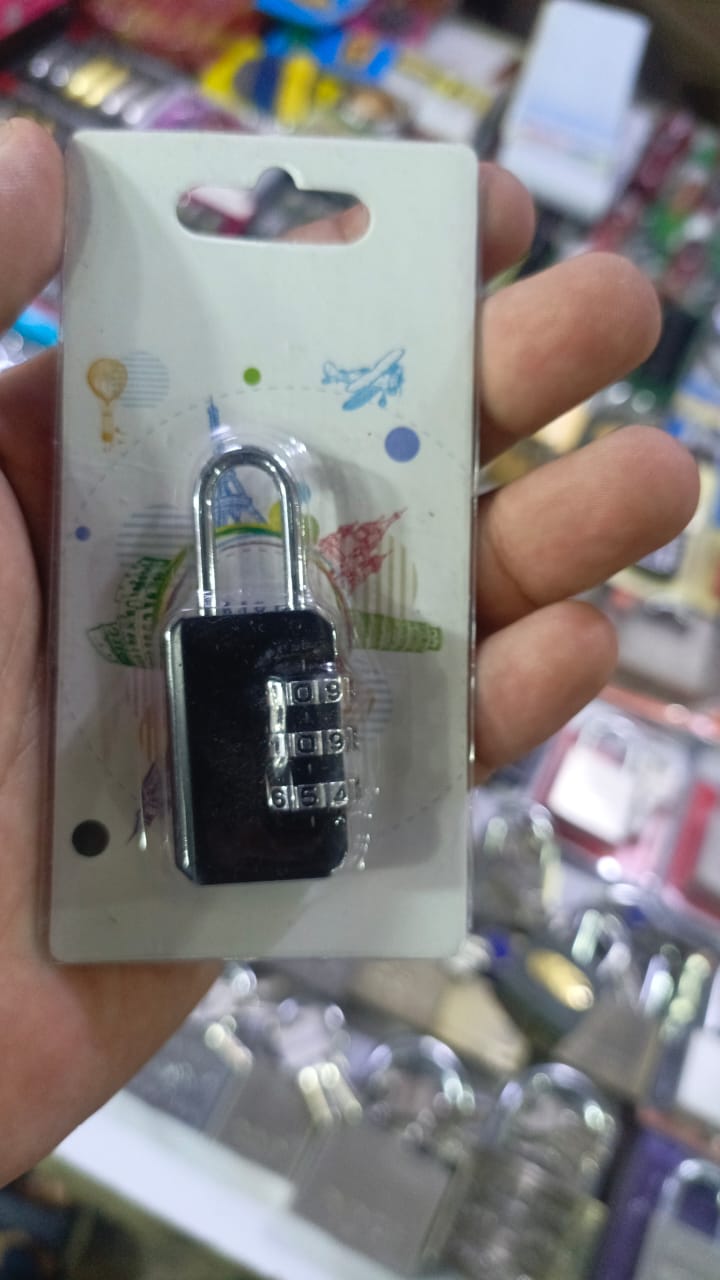 Greatangle-UK 3 Digit Code Combination Padlock For Luggage Combination Number Lock Padlock