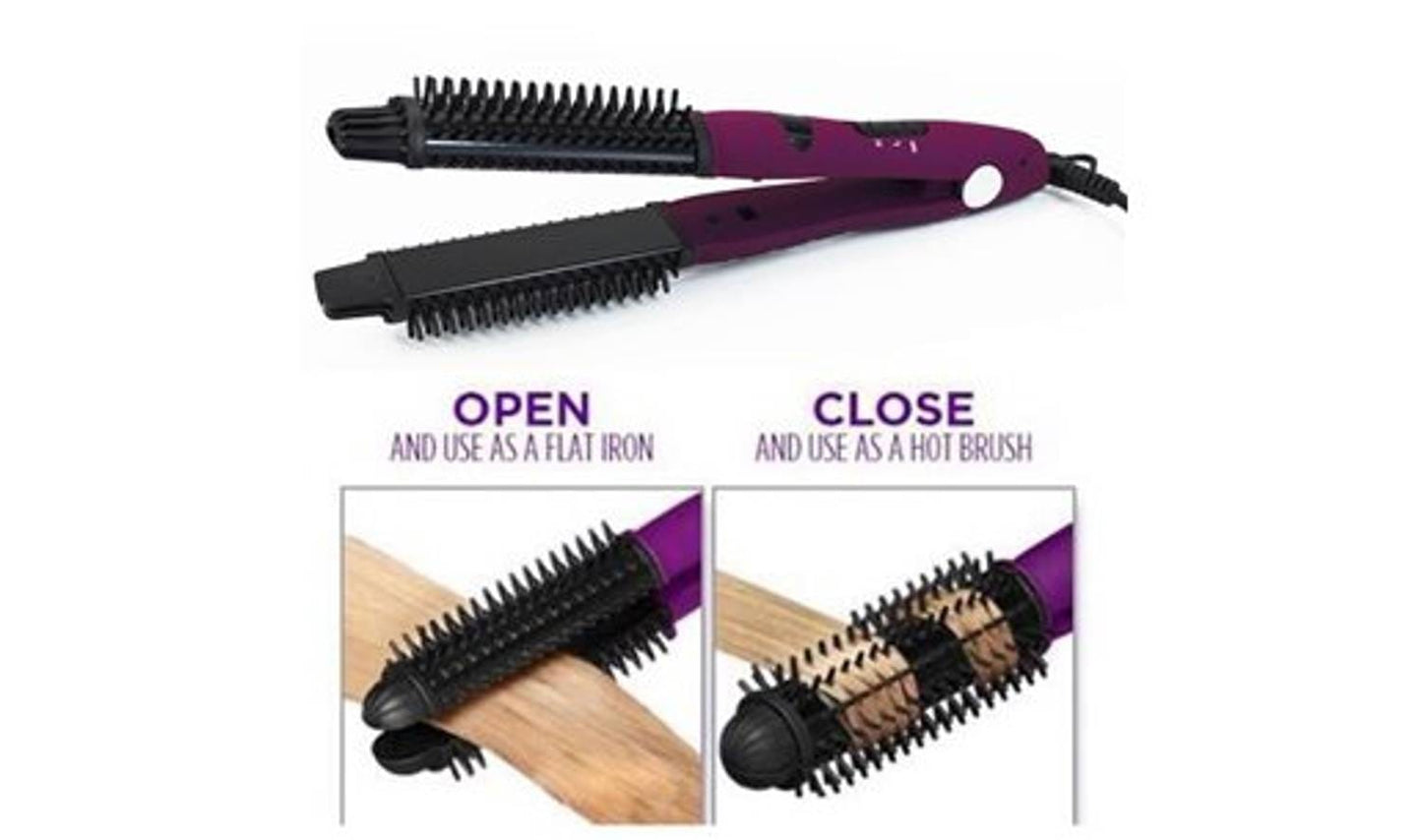 Hair Straightener And Curler Style Ceramic Hair Multipurpose Curler Curlers Curling Wand