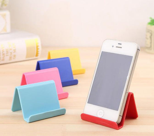 Mobile Phone Holder Mini Desktop Mobile Stand Fixed Holder Shelf for Phone