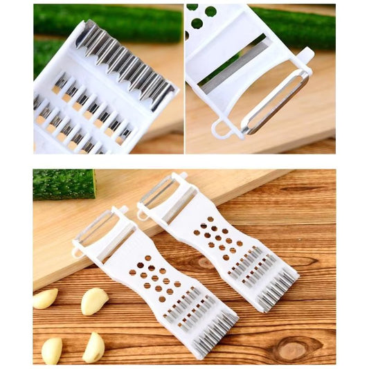 Multifunctional fruit Vegetables Peeler Grater Shredder Cutter - Pack of 3 (Random