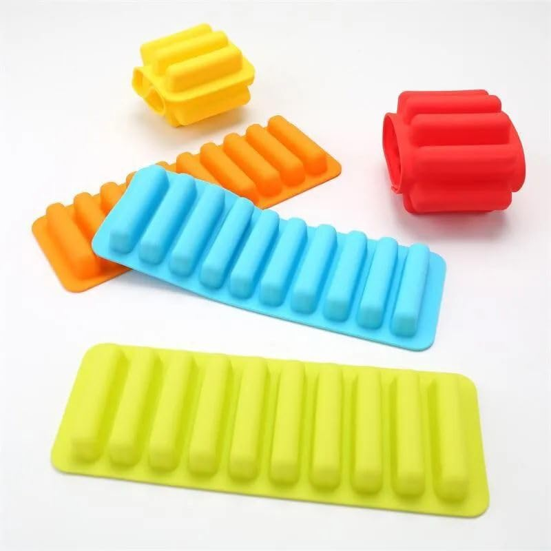 1 PC 10 Grids Silicone Ice Cube Tray for Water Bottle Ice