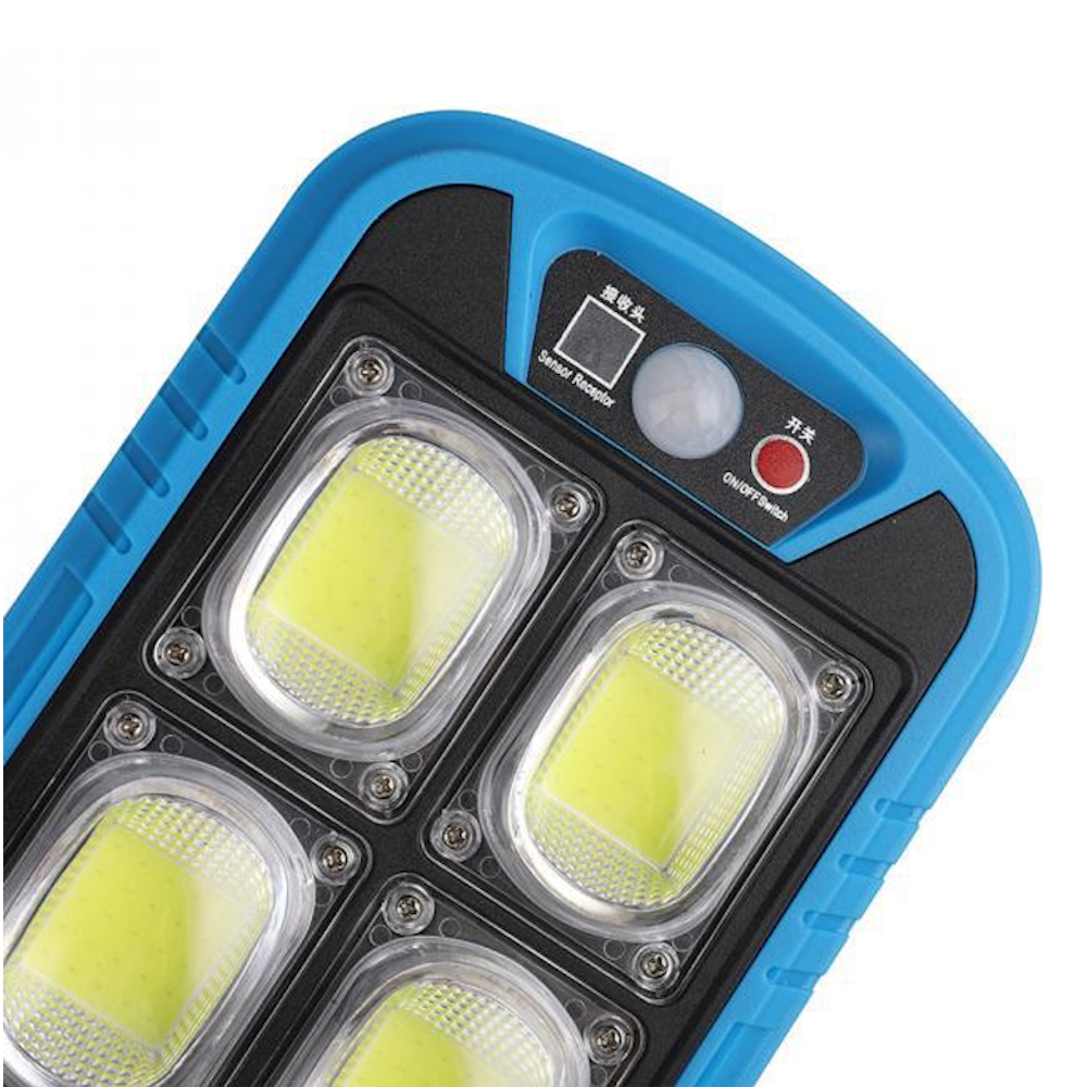 Solar Street COB Light With Sensor ZB-150B | Motion Sensor Security Streetlights