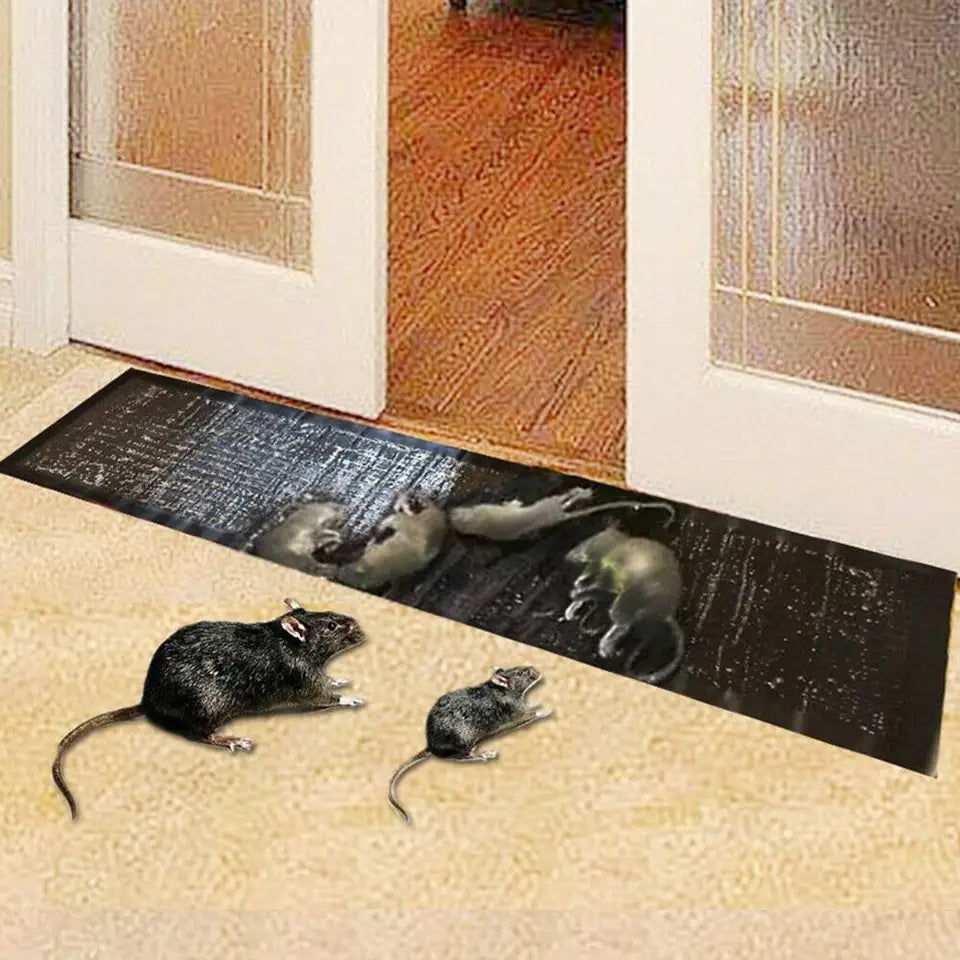 Effective Rat and Mouse Glue Mat Trap - 120x28cm Sticky Rodent Catcher