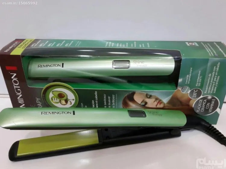 Remington hair straightener Shine Therapy Hair Straightener Flat Iron Floating Ceramic LCD