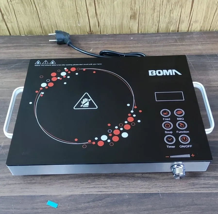 Boma BM-15 Electric Infrared Cooker Stove with 2500W Power Efficient, Fast