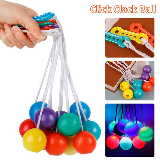 Lato Toy Tok Tok Old School Toy Click Clack Ball Bump Ball