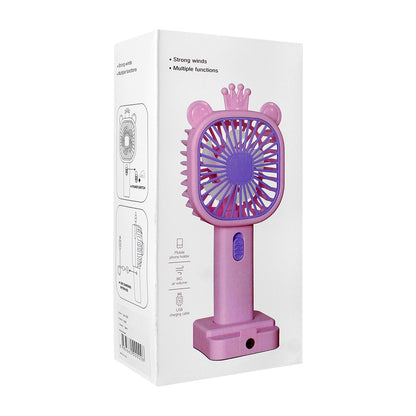 Fan with Sharpener | Mini Handheld Fan, Portable USB Fan for Home,