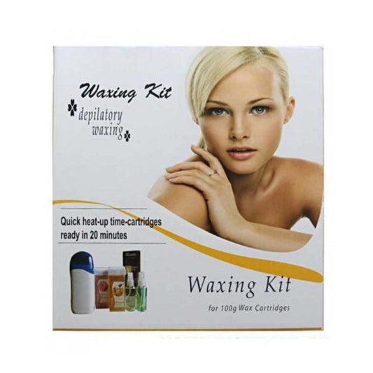 6 In 1 Roll On Refillable Depilatory Wax Heater Waxing Hair Removal
