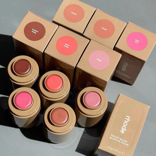 6 Colors Rhode Pocket Blush | Makeup Beauty Cosmetics long Lasting &amp;