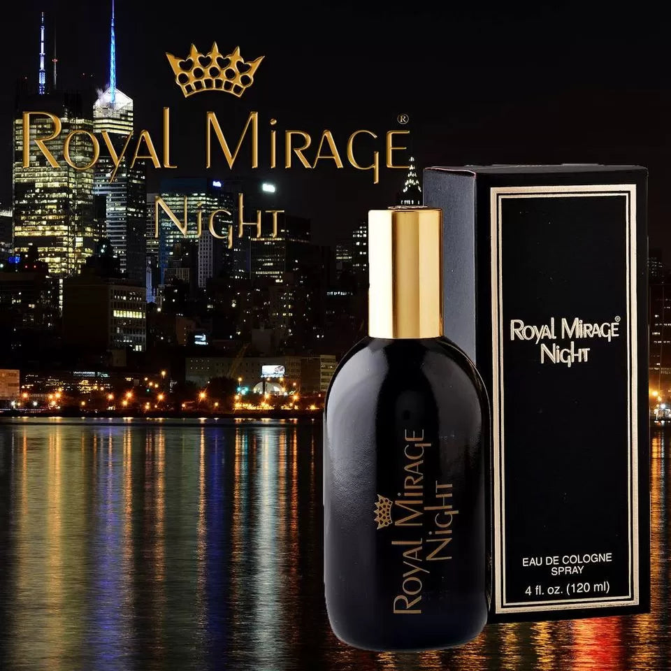 Royal Mirage Perfume Night Eau De Cologne - 120ml | Luxurious Fragrance