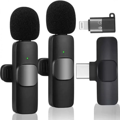 k11 Type-C Wireless Microphone K8 Collar Mic for Type C - Noise