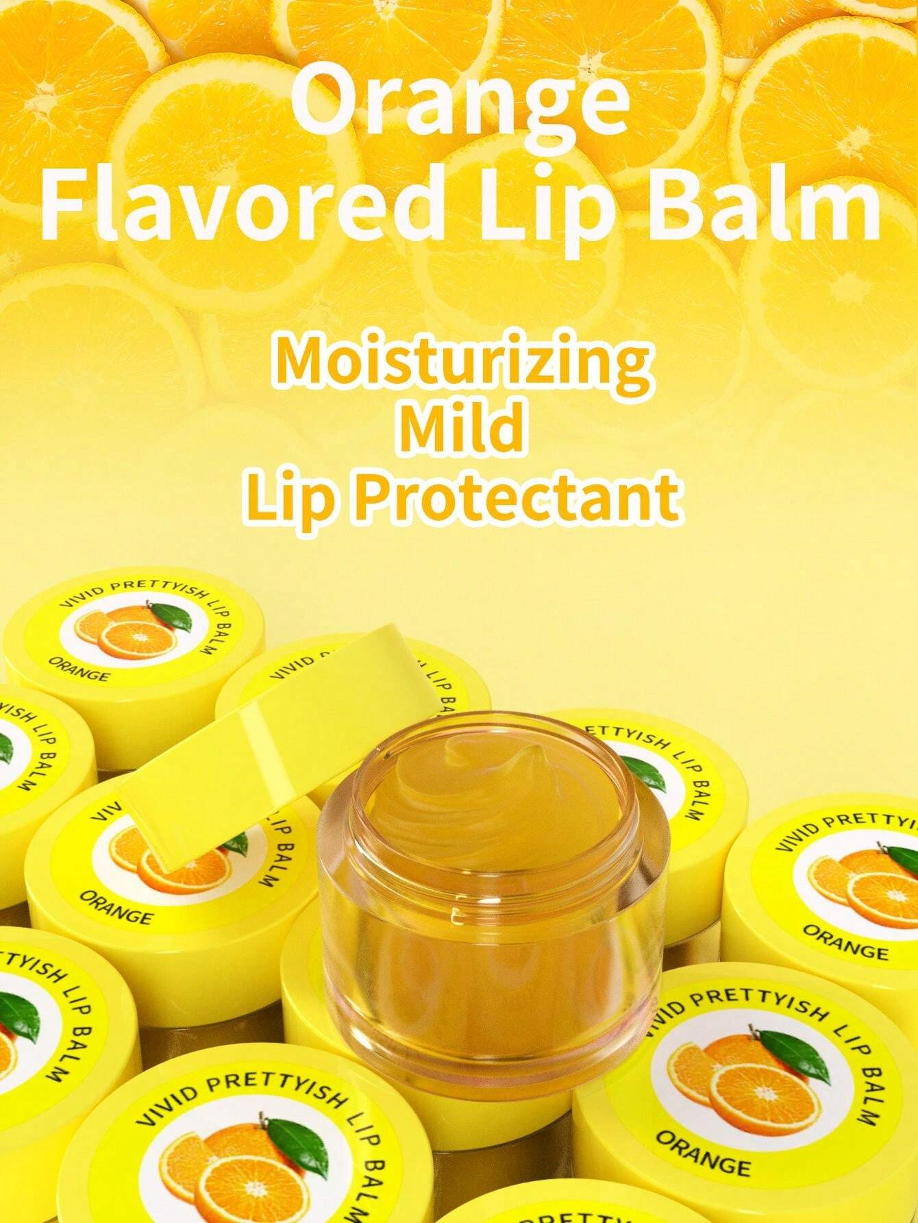 Fruity Delight Lip Balm, Glossy Finish for Soft, Hydrated Lips ( Random