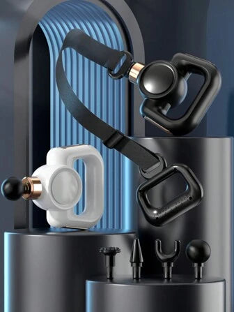 Rechargeable Massager Facial with Belt Model HB-016 04 Massage head attachement