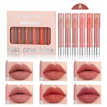 6Pcs Set Dragon Ranee Just One Kiss Lipstick Lip Crayon Bundle