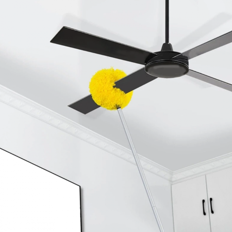 Fan Duster Ceiling Multi Purpose Duster foldable rod for easy ceiling