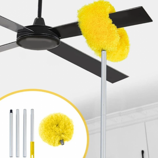 Fan Duster Ceiling Multi Purpose Duster foldable rod for easy ceiling